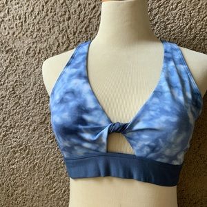 VS PINK Gym To Swim Sports Bra - Tie Dye